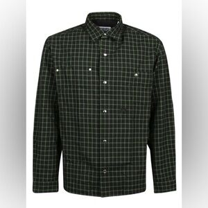 Kenzo Check Snap Overshirt